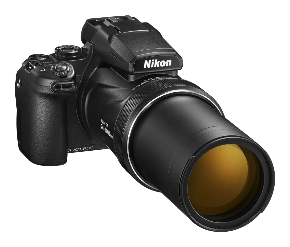 COOLPIX P1000 | 125x optical zoom, 24–3000mm | Nikon